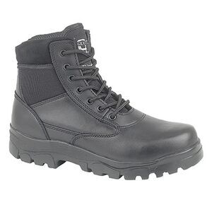 Grafters Mens Sherman Thinsulate Lined 7 Eye Combat Boots / Black